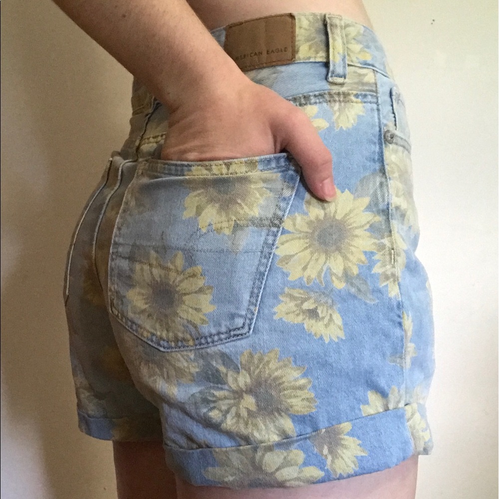 Sunflower Mom Shorts